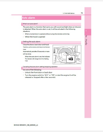 mazda bongo brawnyvan 2020- 2021 owners manual in english